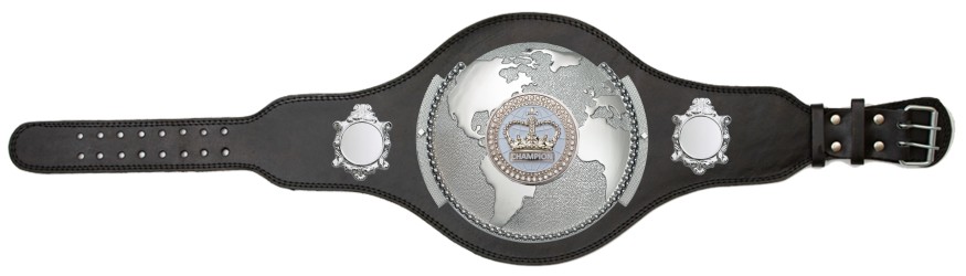 WORLD TITLE BELT - PLT309/S/WHTGEM WORLD TITLE BELT - PLT309/S/WHTGEM